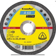 Круг відрізний Klingspor Kronenflex А60 EXTRA 125x1x22.23