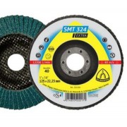 Круг пелюстковий Klingspor SMT 324 Extra 125x22.23 40 Grit опуклий