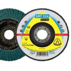 Круг пелюстковий Klingspor SMT 324 Extra 125x22.23 40 Grit опуклий